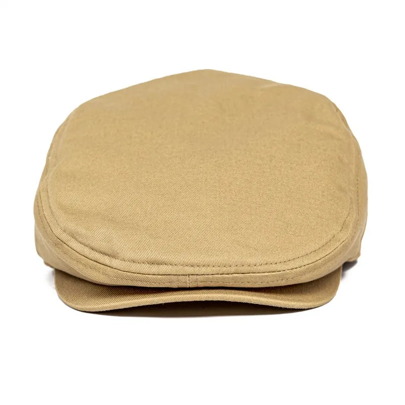 Summer Airhole Flat Cap Men Cotton Driver Hat Newsboy Caps