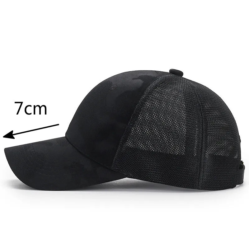Mesh Cap Women Camouflage Summer Hats For Women Men