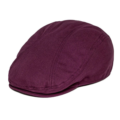 Twill New Flat Cap Men 100% Cotton Ivy Caps Golf Baker Boy Hat