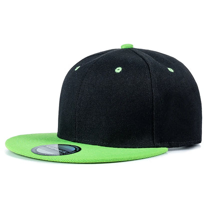 Cap Plain Snapback Hat Men Women