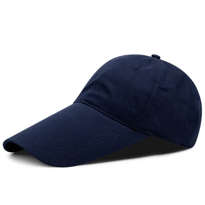 14cm Long Visor Large Head Man Big Size Causal Peaked Hats