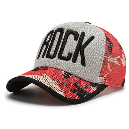 Autumn hat Mesh Camouflage Men and Women