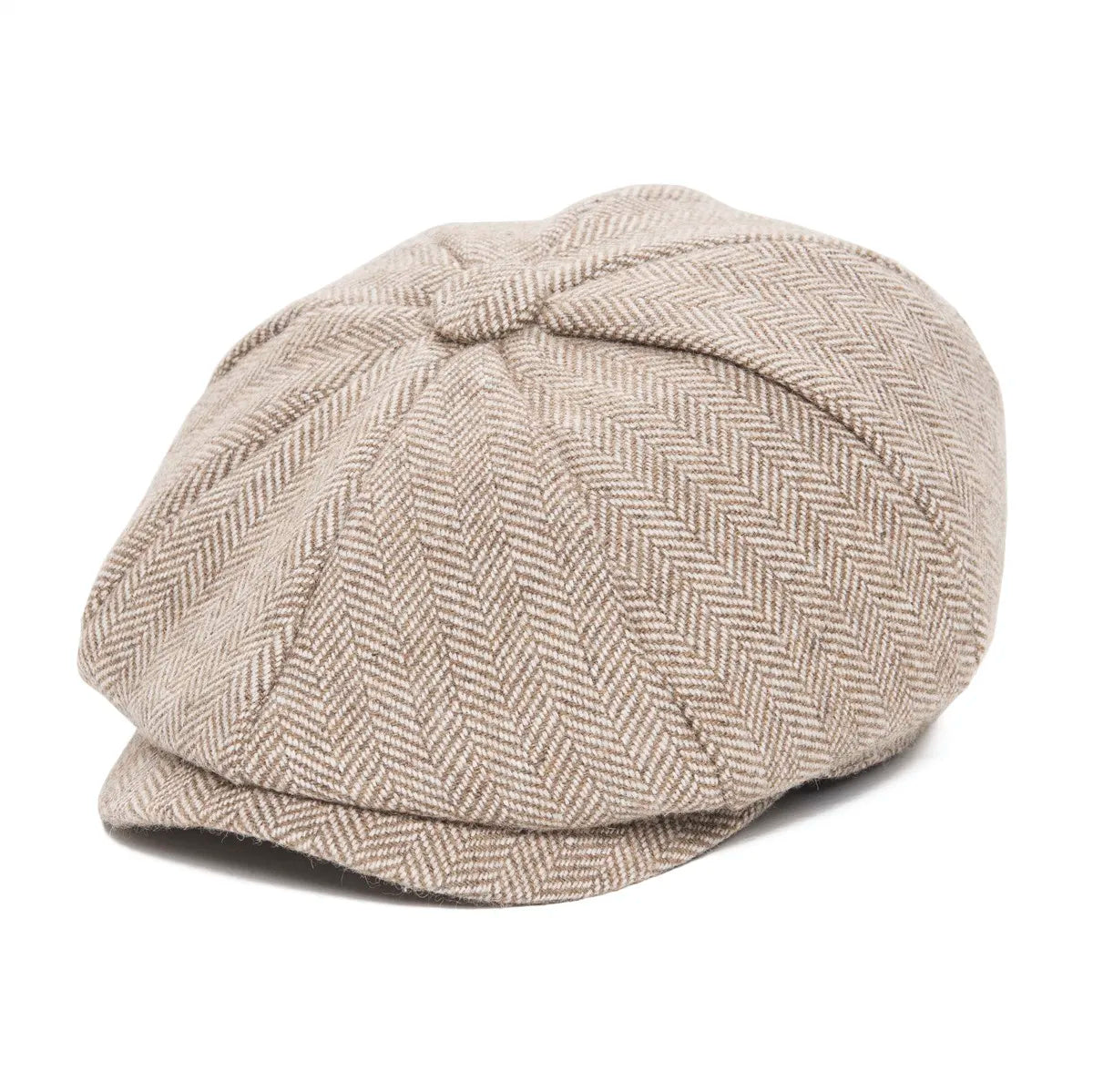 Kids Newsboy Caps Small Size Boy Woolen Tweed Flat Cap