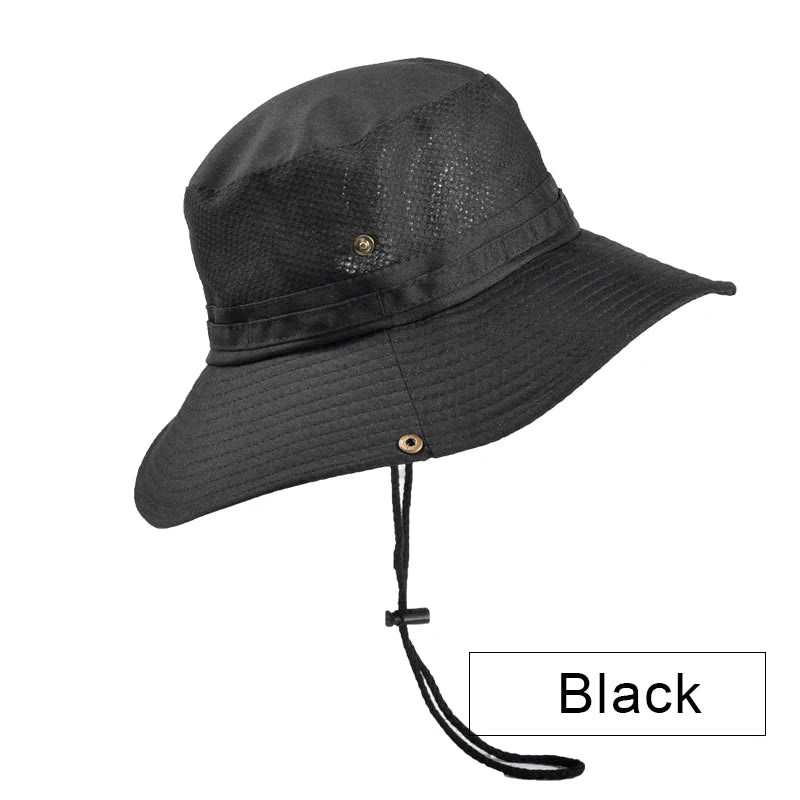 K31 Men's Hat Panama Bucket Hat Outdoor Sun Protection Hats For Men
