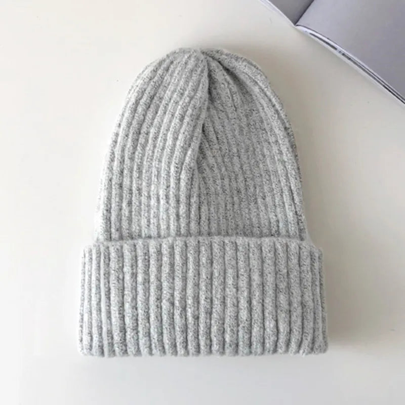 New Candy Colors Winter Hat Women Knitted Hat