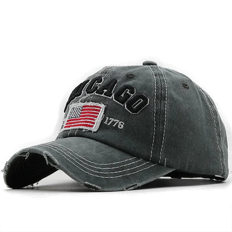 2022 High Quality Brand Washed Cotton Cap For Men Women