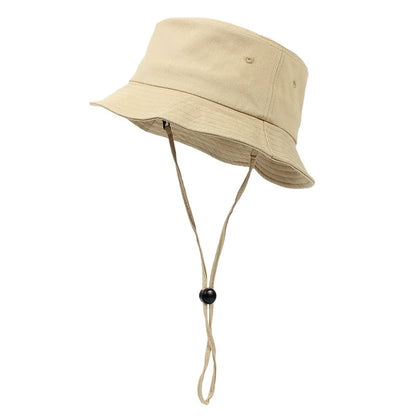Lady Big Size Bucket Hats Women Pure Cotton Sun Cap Male Panama Hat Men Plus Size