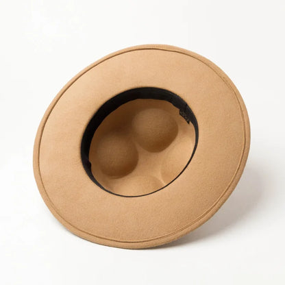 European Autumn And Winter New Woolen Woolen Top Hat