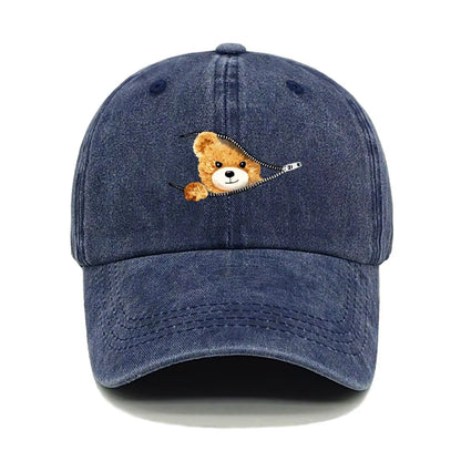 Unisex Retro Washed Denim Baseball Cap