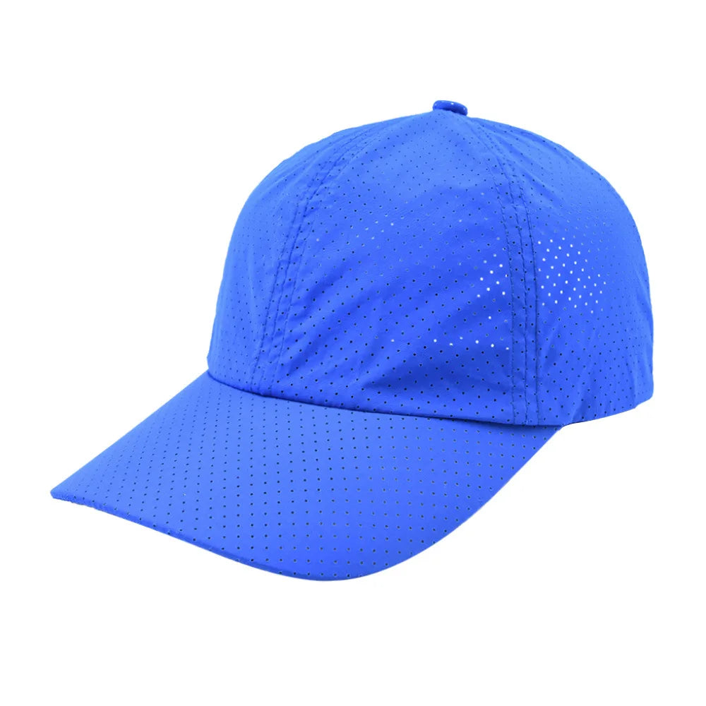 Casual Curved Breathable Mesh Lady Custom Running Quick Dry Hat