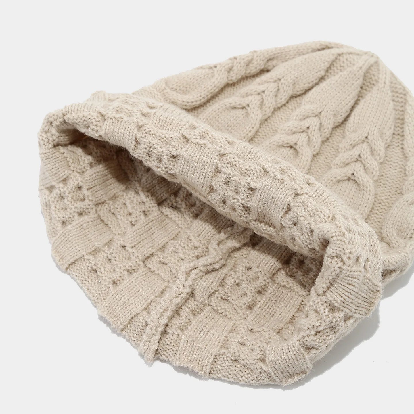 Japanese Retro Twist Stack Hat Children Autumn Winter