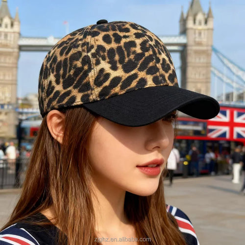 High Quality Poly-Cotton Canvas Puff Printed Fashionable 6-Panel Baseball Cap