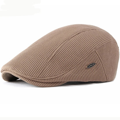 Autumn Winter Hat Caps For Men Women Adjustable Ivy Flat Cap