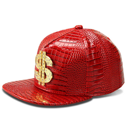 New Style Fashion Snapback Men Flat Brim Golden