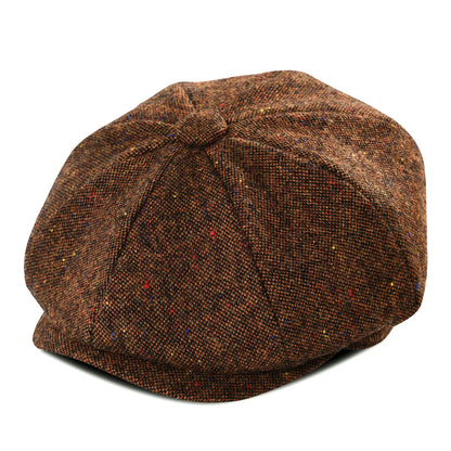 Kids Newsboy Caps Small Size Boy Woolen Tweed Flat Cap