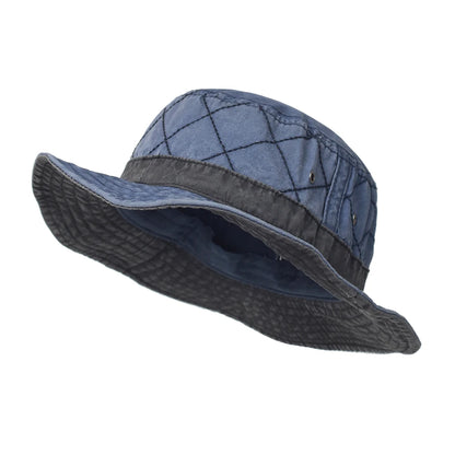 Summer Bucket Hats Men Women Washed Cotton Panama Hat