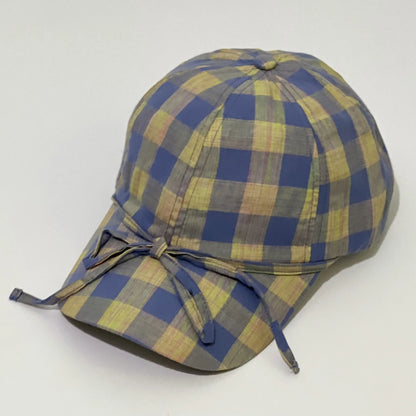 Unique Design Casual Plaid Bowknot Baseball Cap