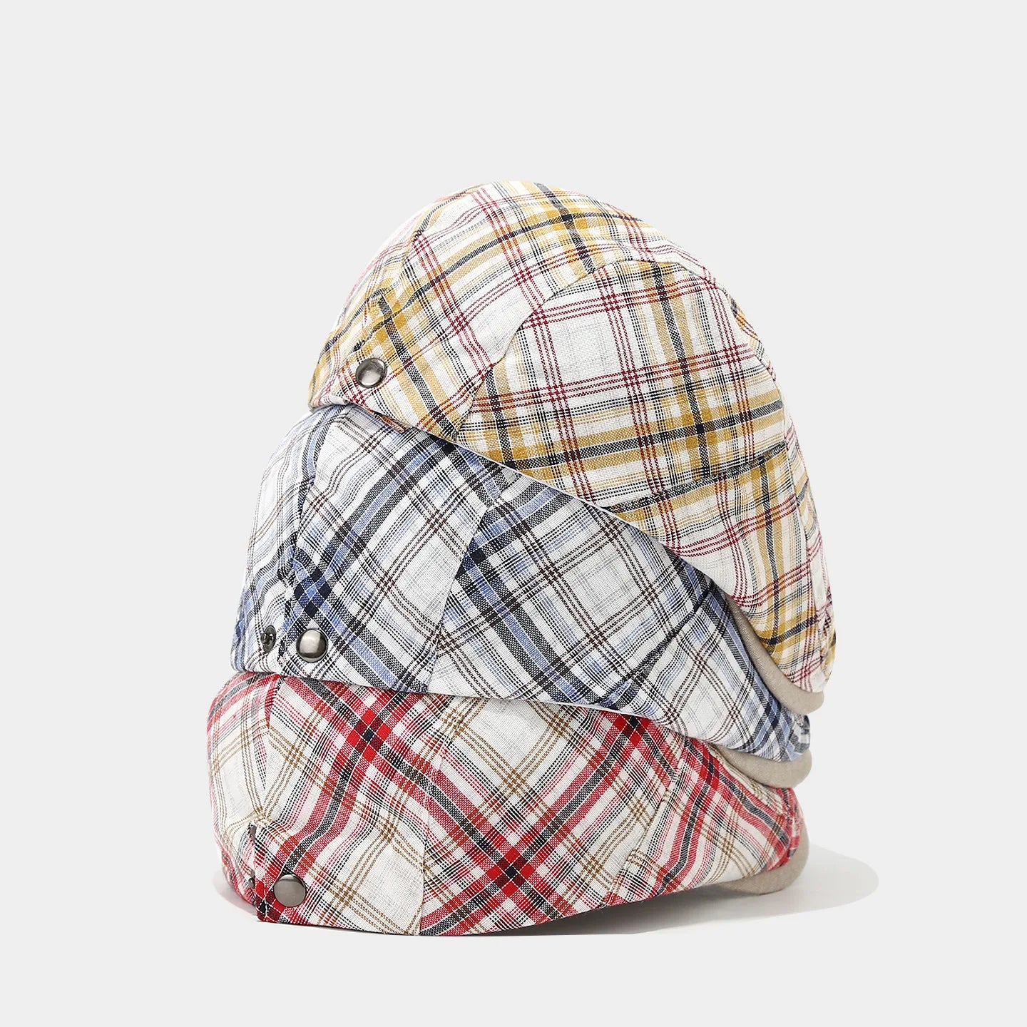 Autumn New Style Plaid - Women's British Artist Hat