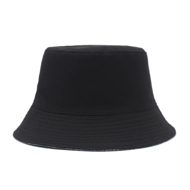Bucket Hat Summer Panama Women Cotton