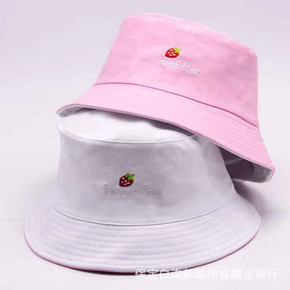 Double-Sided Yellow Duck Bucket Hats