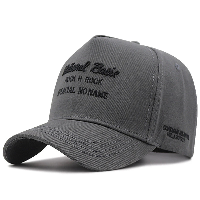 Man Big Size Causal Peaked Hats