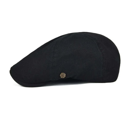 Cotton Ivy Flat Cap Berets Spring Summer Men Women Solid Casual Driver Retro
