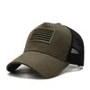 Custom USA Flag Baseball Cap Sports Trucker Caps