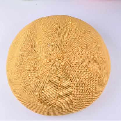 New Summer Solid Color Japan Style Beret Female