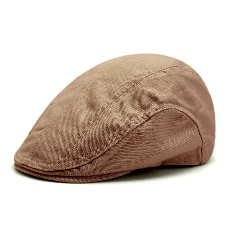 Spring And Summer Cotton Back Wear Ivy Hat For Lady Big Head Man