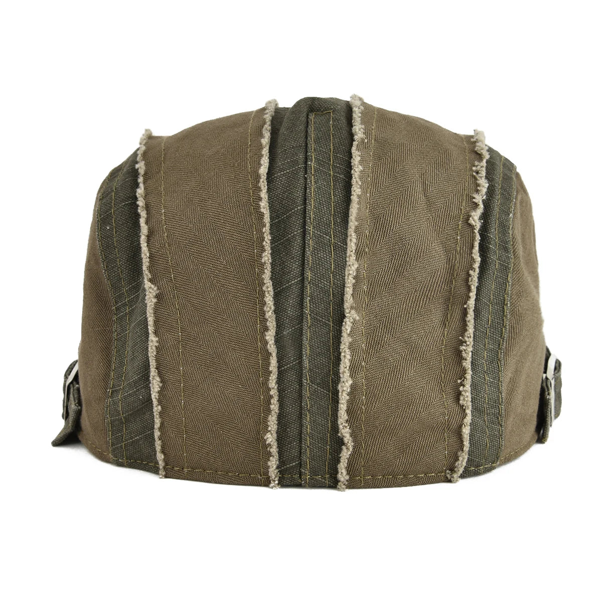 Distressed Cotton Flat Cap Men's Golf Newsboy Caps Retro Baker Boy Hat
