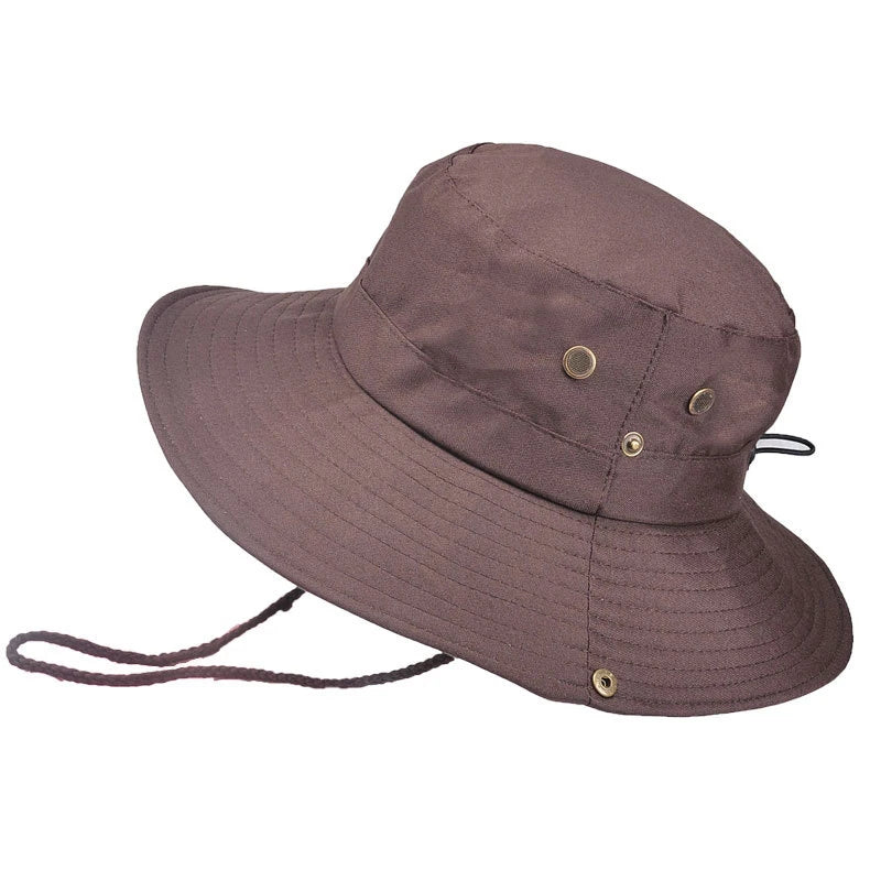 K31 Men's Hat Panama Bucket Hat Outdoor Sun Protection Hats For Men