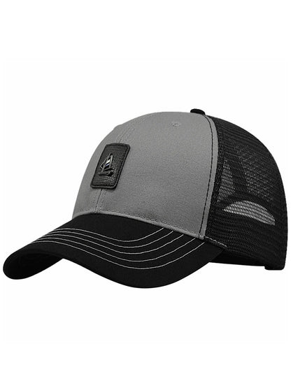 Big Head Man Plus Size Baseball Cap Men Summer Cotton Mesh Trucker Hat