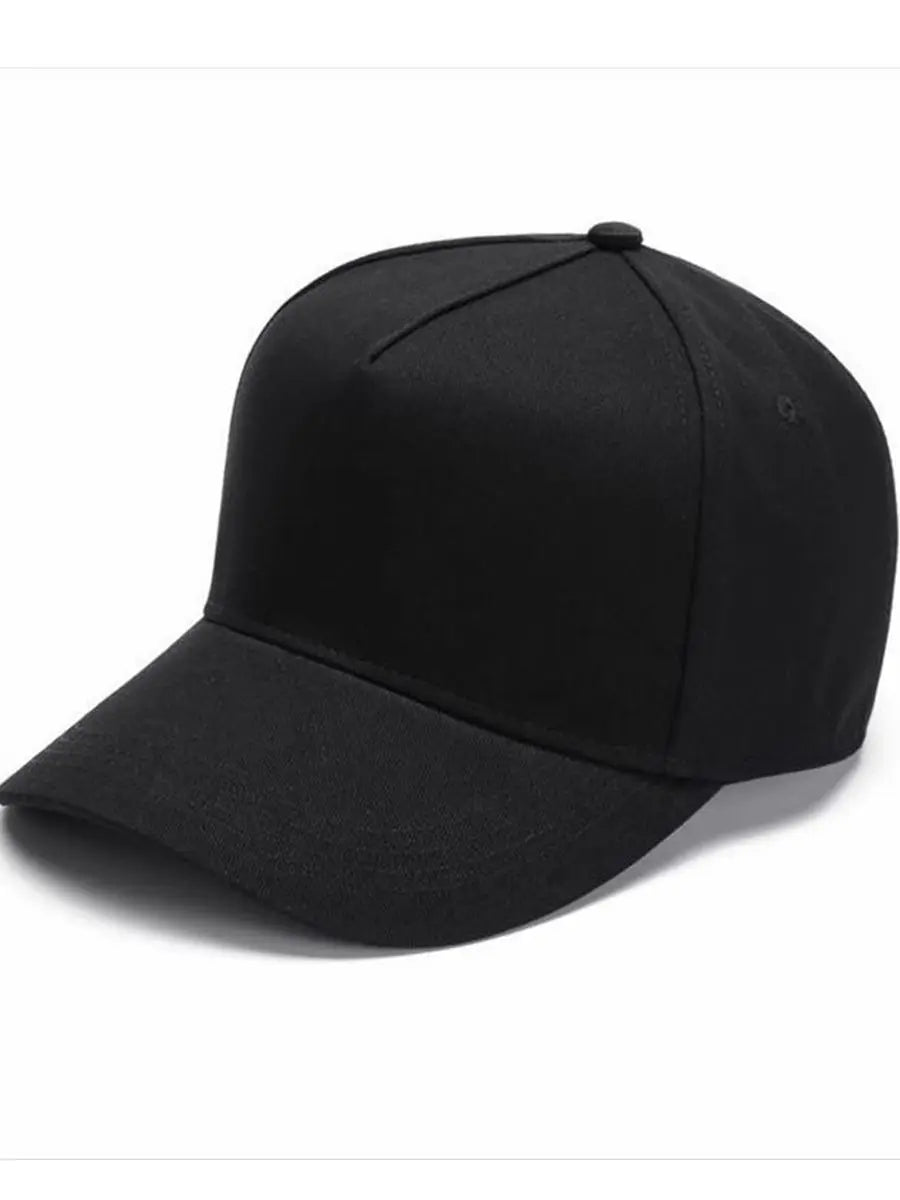 Adult Large Size 5 Panels Trucker Cap Male Hip Hop Punk Rock Snapback Hats