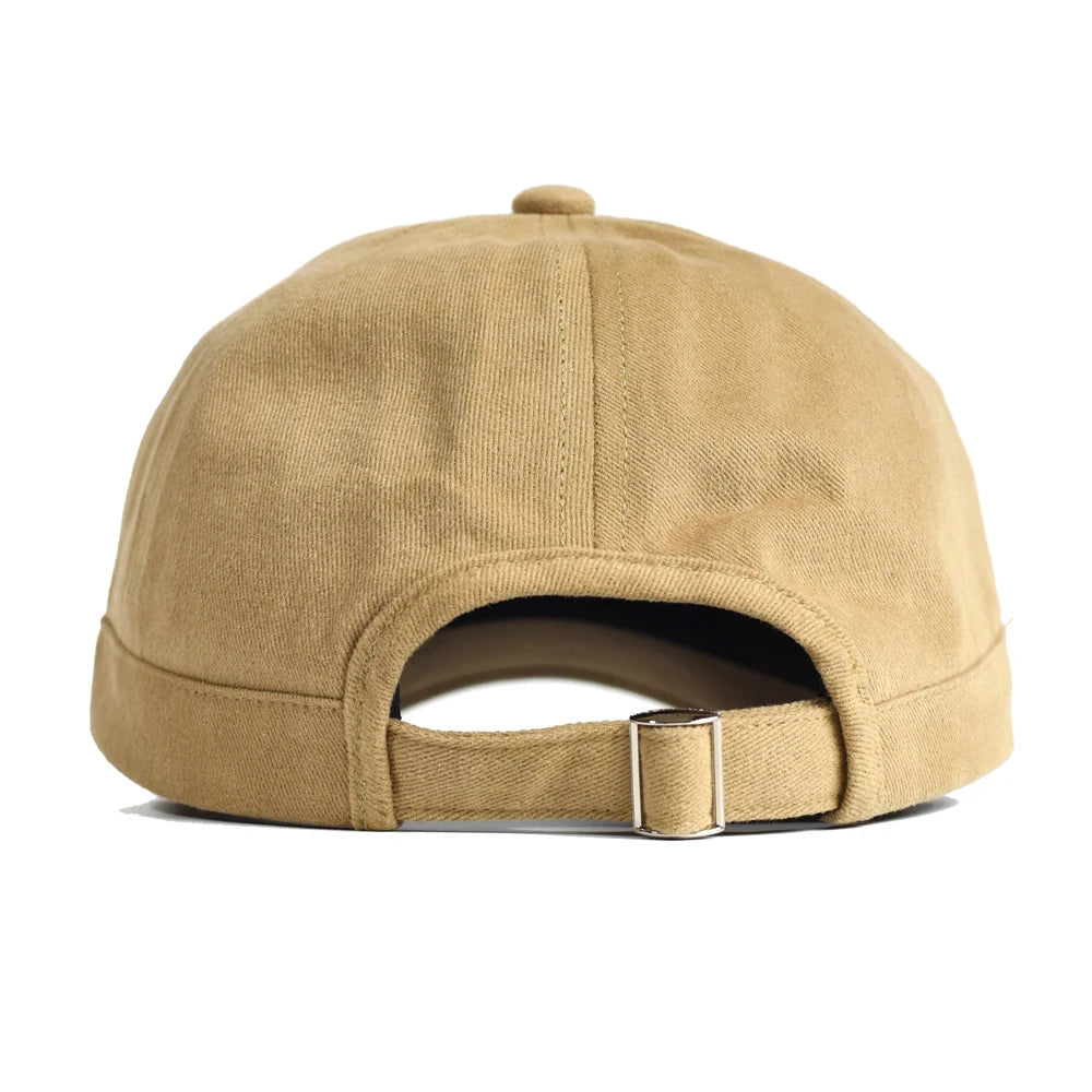 Vintage Short Brim Baseball Cap Cotton Men Women Soft Dad Hat