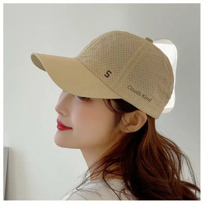 Summer Quick-Dry 6-Panel Baseball Cap For Men & Women