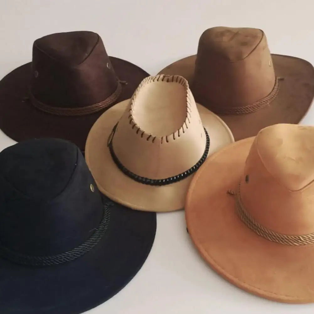 Jazz Gifts West Cowboy Hat For Men Color Mongolian Caps