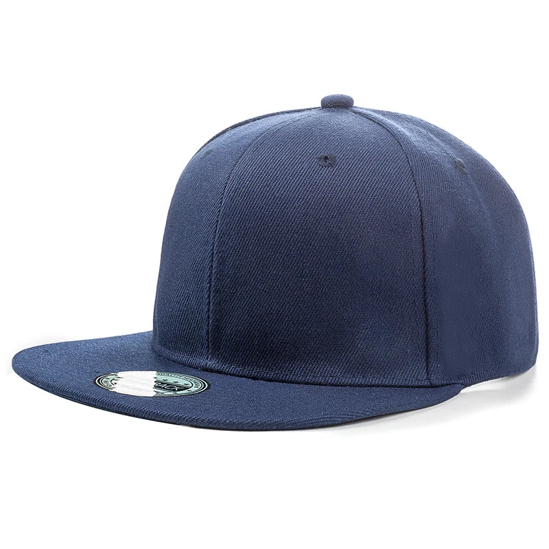 Cap Plain Snapback Hat Men Women