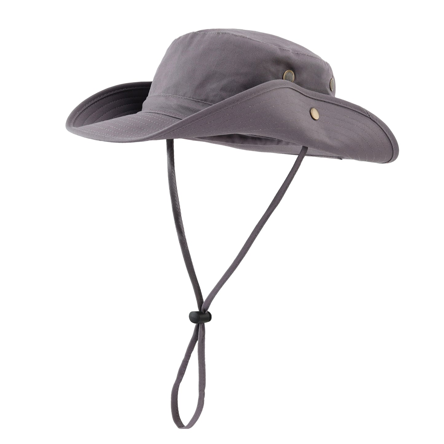 Men's Women Boonie Sun Hat Wide Brim Adjustable Breathable Cotton Safari Hat