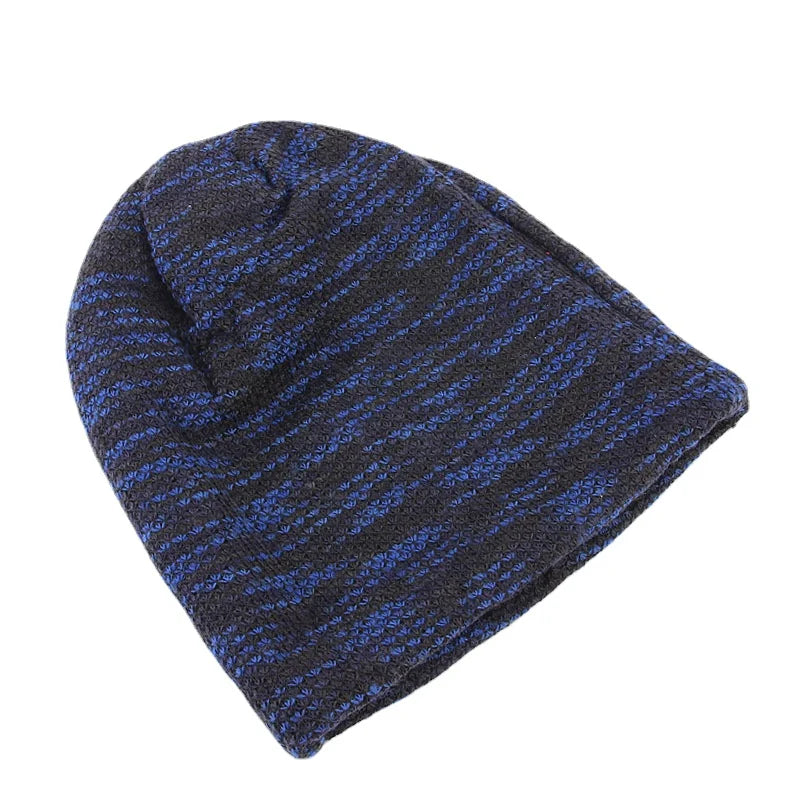 Double Fabric Winter Warm Beanies For Women And Men Unisex