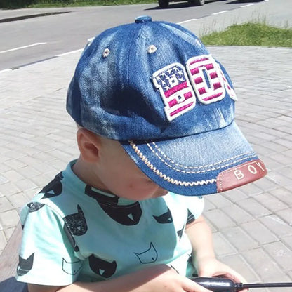 Kids Boys Baseball Cap Summer Toddler Children
