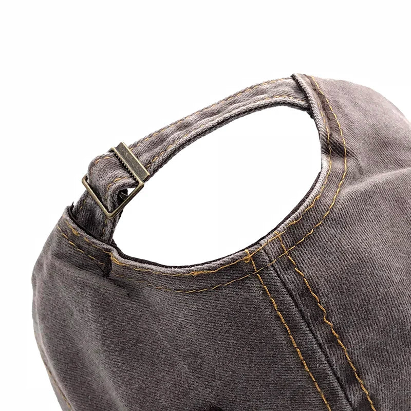 High Quality Letter Rock Embroidery Cotton Baseball Cap
