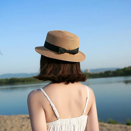Panama Simple Summer Beach Hat Female Casual Lady Women