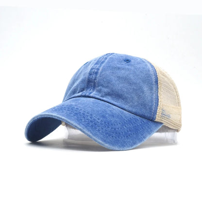Summer Outdoor Baseball Cap Trucker Mesh Caps Men Dad Hat