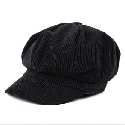 Newsboy Cap Beret Women Vintage Painter Winter Hats