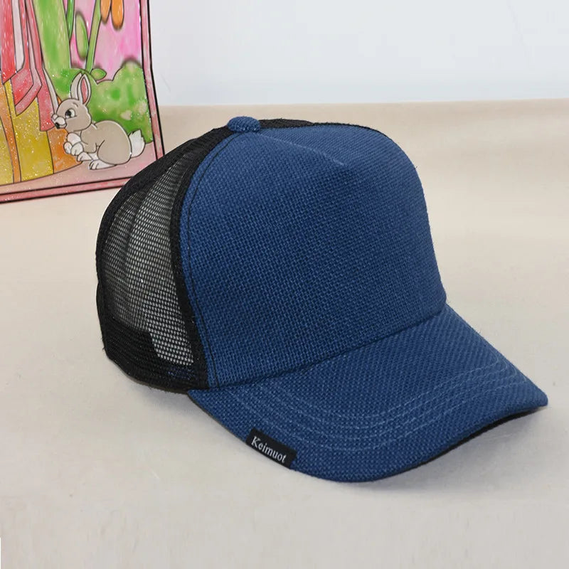 Summer Oversize Trucker Hats Large Sun Caps Men Women