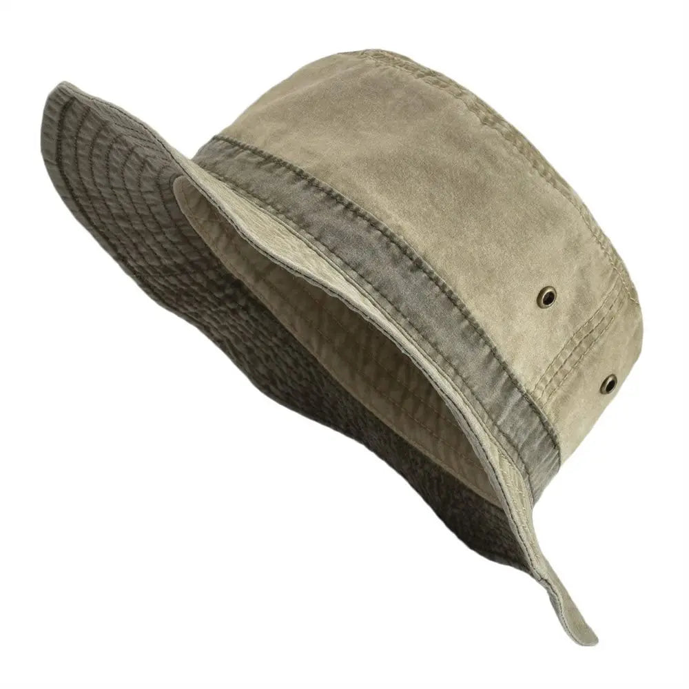 Men's Bucket Hats Bob Summer Panama Outdoor Fishing Wide Brim Hat