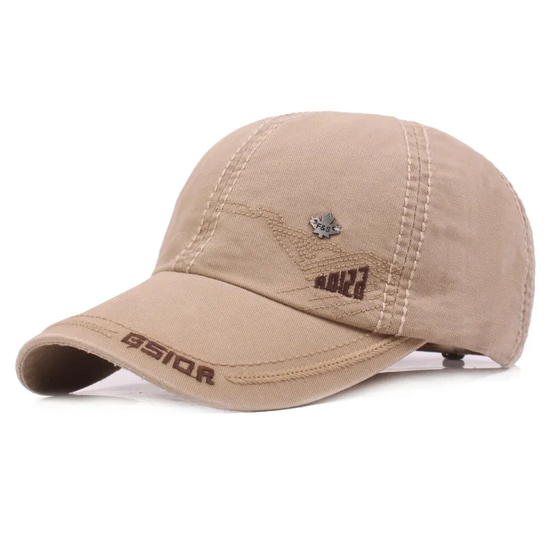 Men's Fashion Cotton Baseball Cap Snapback Cap