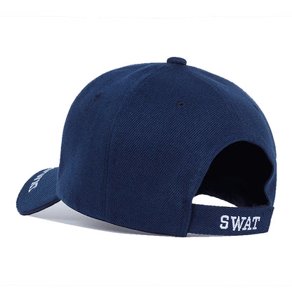 Swat Army Cap Male Embroidered Eagle Black Baseball Caps Men