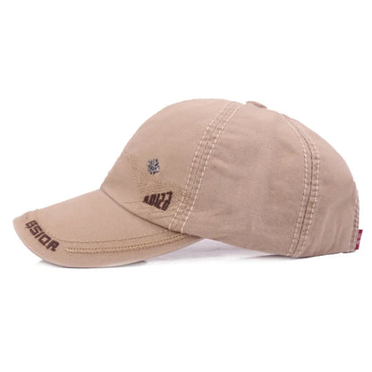 Men's Fashion Cotton Baseball Cap Snapback Cap