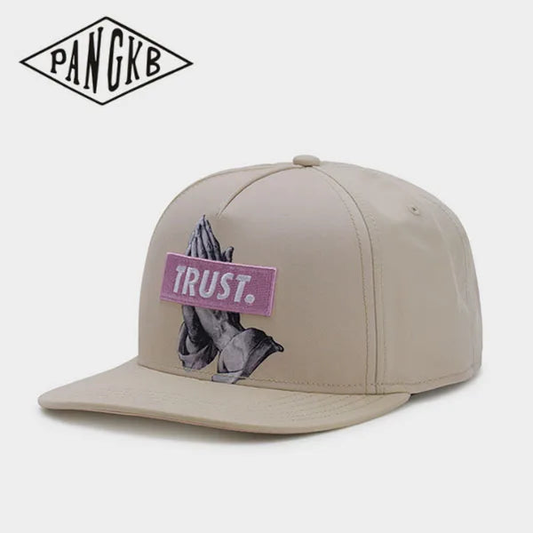 Trust Cap Pink Fashion Hip Hop Snapback Hat for Men Women adult
